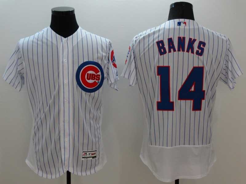 Chicago Cubs #14 Ernie Banks White 2016 Flexbase Authentic Collection Stitched Jersey,We sell and wholesale Chicago Cubs #14 Ernie Banks White 2016 Flexbase Authentic Collection Stitched Jersey on line form chian!